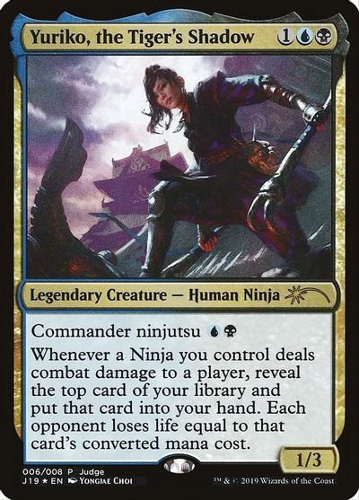 Yuriko, the Tiger's Shadow card art