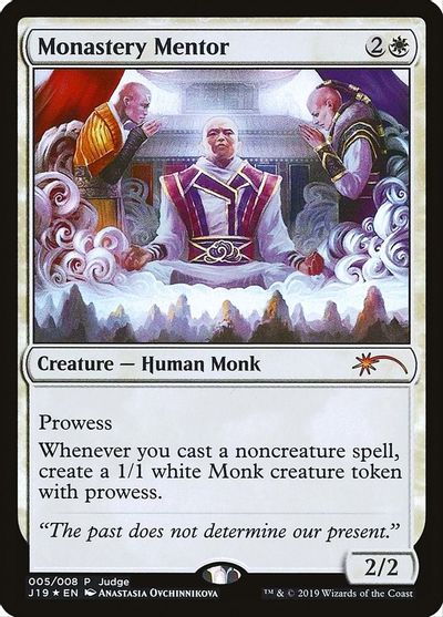 Monastery Mentor card art