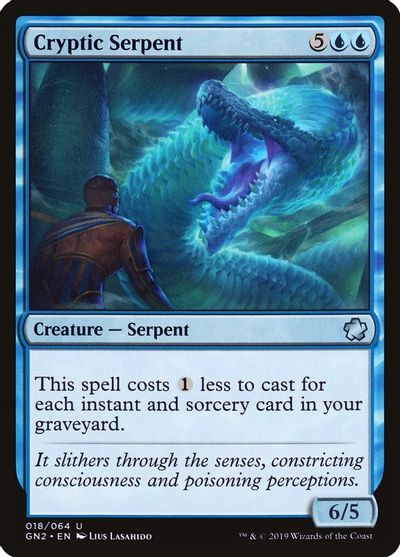 Cryptic Serpent card art