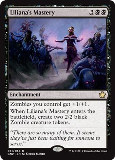 Liliana's Mastery card art