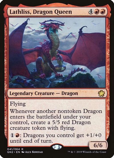 Lathliss, Dragon Queen card art