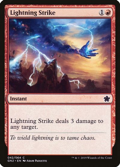 Lightning Strike card art