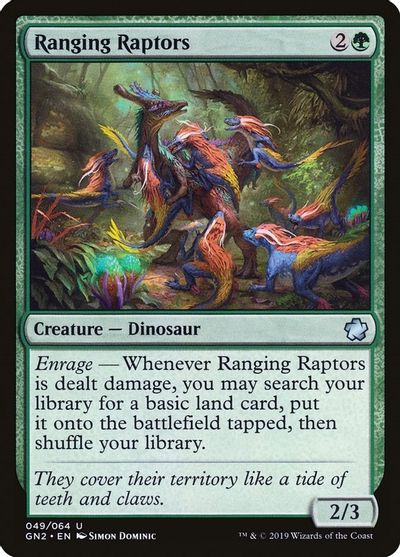 Ranging Raptors card art
