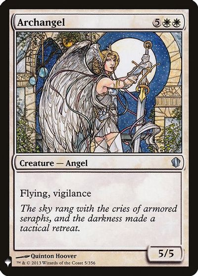 Archangel card art