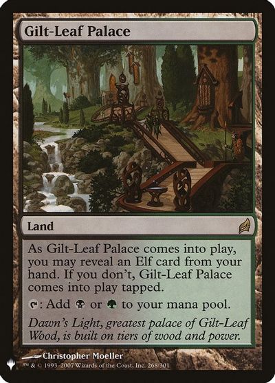 Gilt-Leaf Palace card art