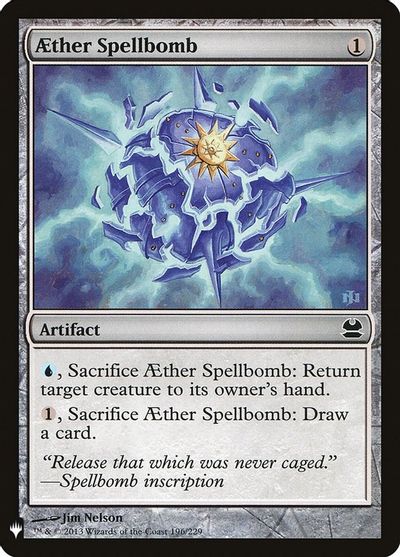 Aether Spellbomb card art