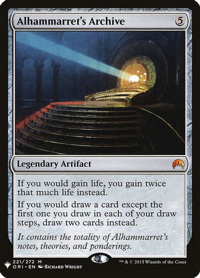 Alhammarret's Archive card art