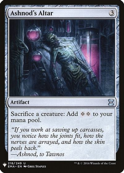 Ashnod's Altar card art