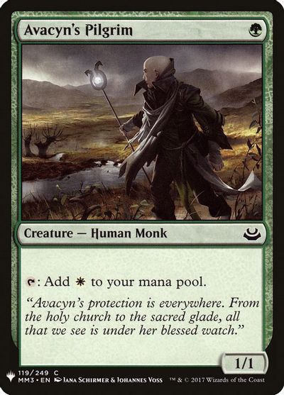 Avacyn's Pilgrim card art