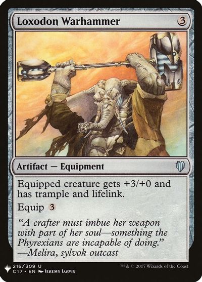 Loxodon Warhammer card art