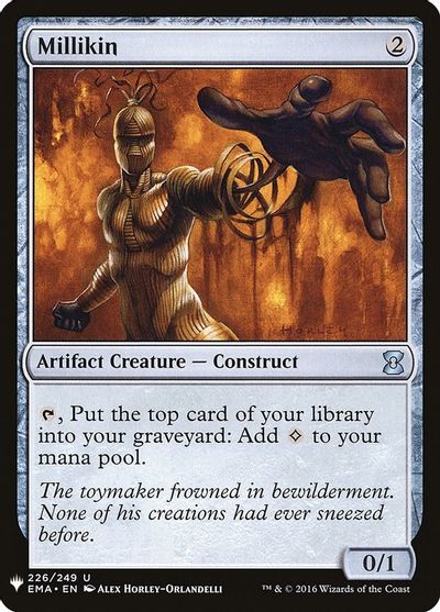 Millikin card art