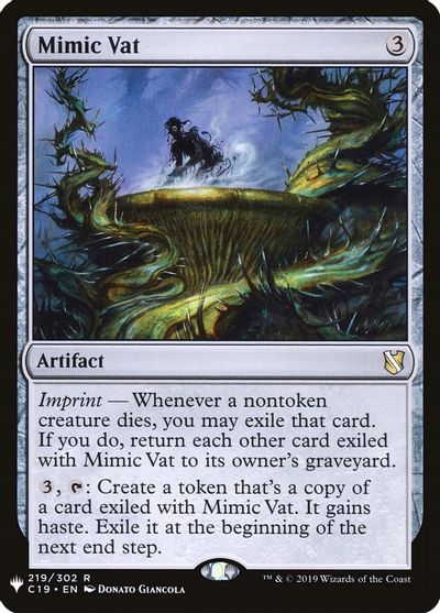 Mimic Vat card art
