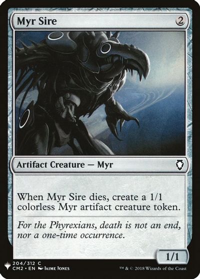 Myr Sire card art