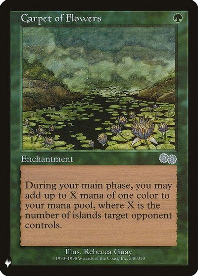 Carpet of Flowers card art