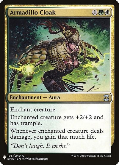 Armadillo Cloak card art