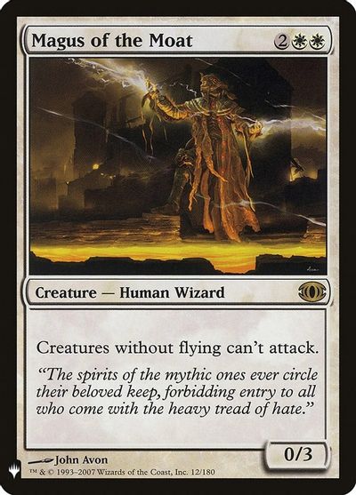 Magus of the Moat card art