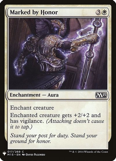 Marked by Honor card art