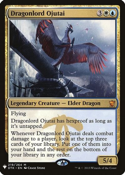 Dragonlord Ojutai card art