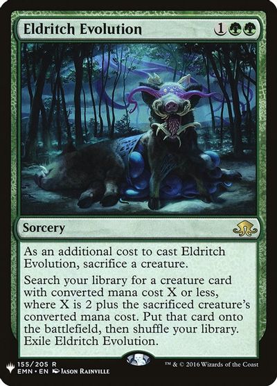 Eldritch Evolution card art