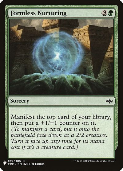 Formless Nurturing card art