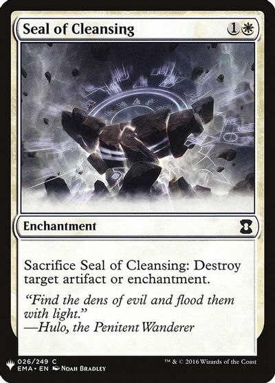 Seal of Cleansing card art