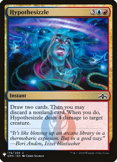 Hypothesizzle card art