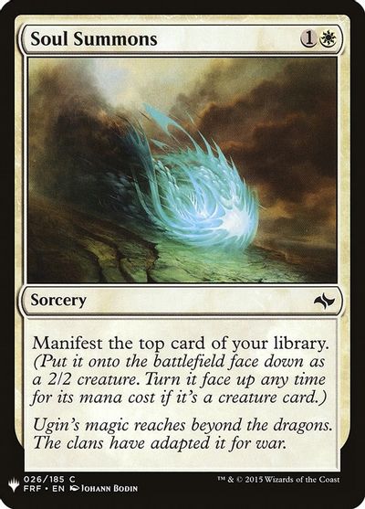 Soul Summons card art