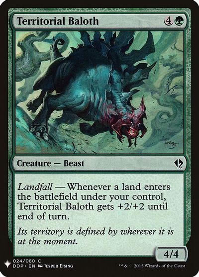Territorial Baloth card art