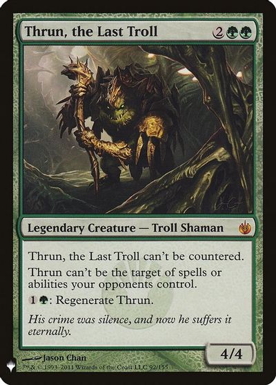 Thrun, the Last Troll card art