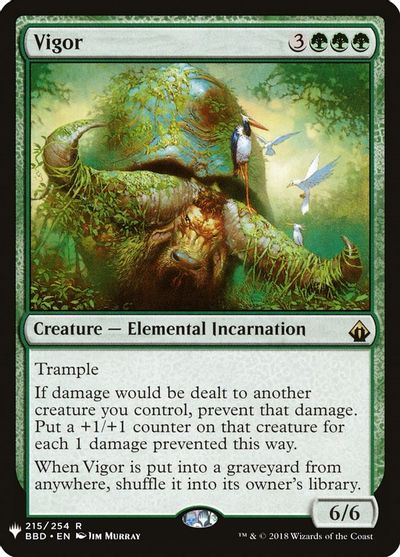 Vigor card art