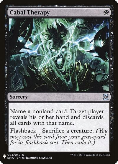 Cabal Therapy card art