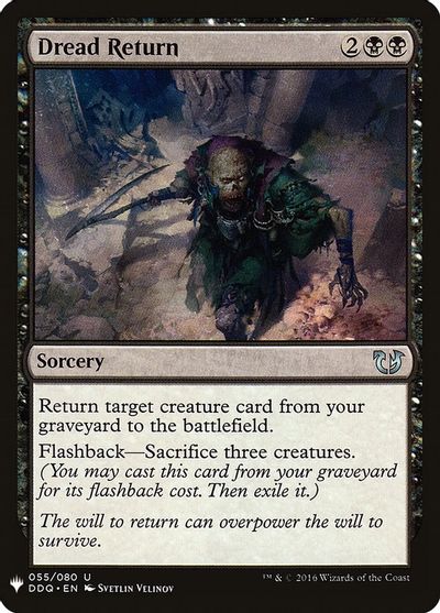 Dread Return card art