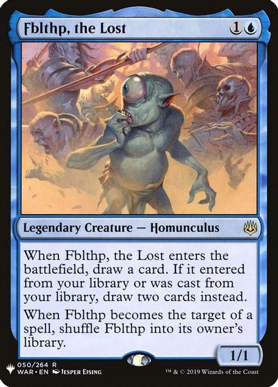 Fblthp, the Lost card art