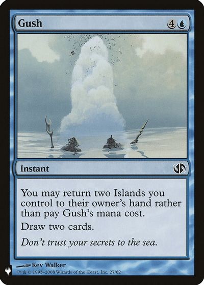 Gush card art