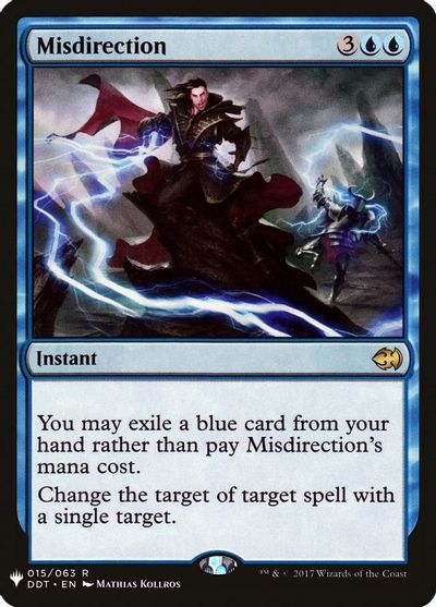 Misdirection card art