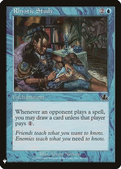 Rhystic Study card art