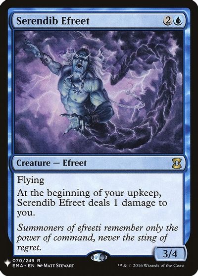 Serendib Efreet card art