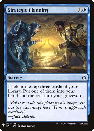 Strategic Planning card art