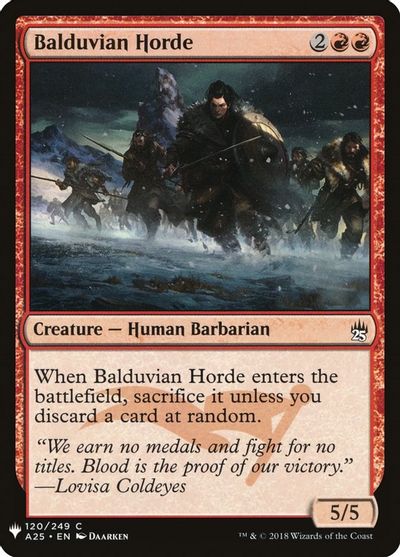 Balduvian Horde card art