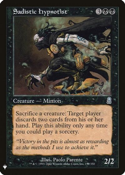 Sadistic Hypnotist card art