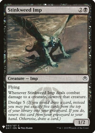 Stinkweed Imp card art
