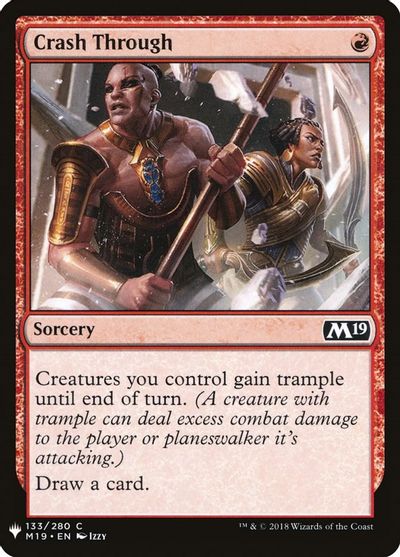 Crash Through card art