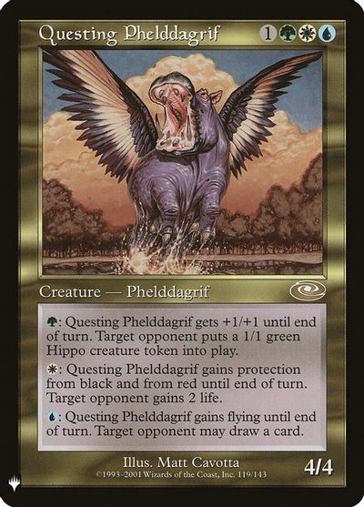 Questing Phelddagrif card art