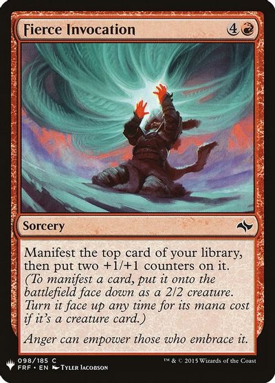 Fierce Invocation card art