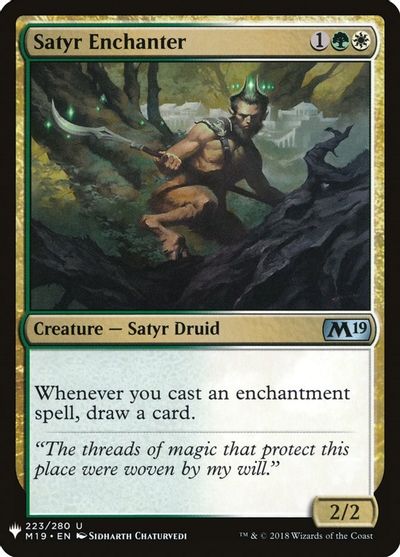 Satyr Enchanter card art