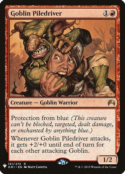 Goblin Piledriver card art