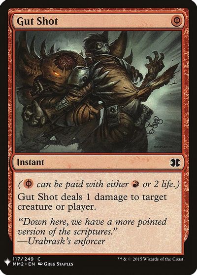 Gut Shot card art