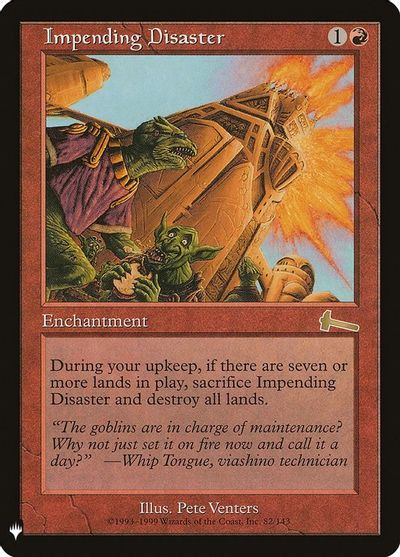 Impending Disaster card art