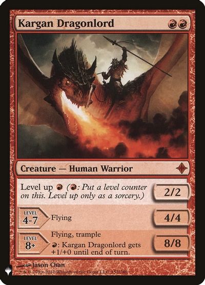 Kargan Dragonlord card art