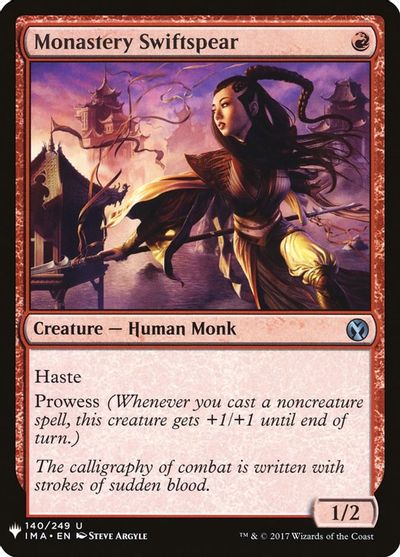 Monastery Swiftspear card art